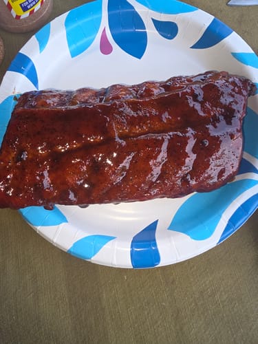 Customer photo review of Cherry Apple Habanero BBQ Glaze