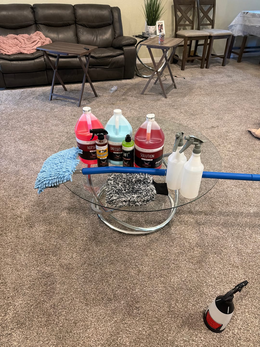 Customer photo review of Blank 32oz. Bottle w/ Chemical Sprayer