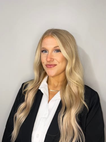 Customer photo review of PU Seamless Clip in Extensions 100% Remy Human Hair 8 Pieces Highlights (#P18/613)