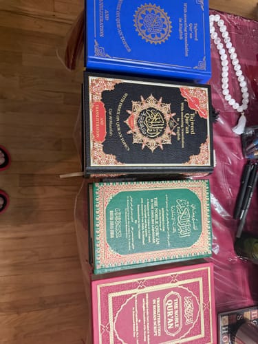 Customer photo review of Quran - Roman Transliteration + English Translation