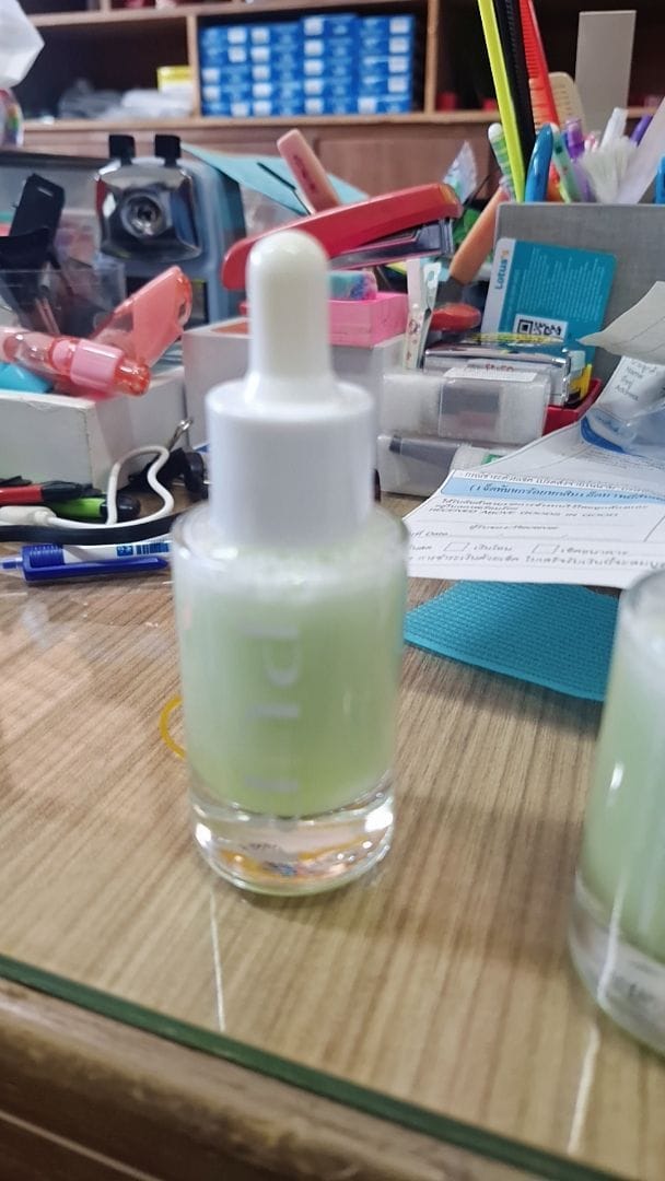 Customer photo review of Puri Uji Matcha PDRN Whisk Glow Essence อูจิ มัจฉะ PDRN วิสก์ โกลว์ เอสเซนซ์x2