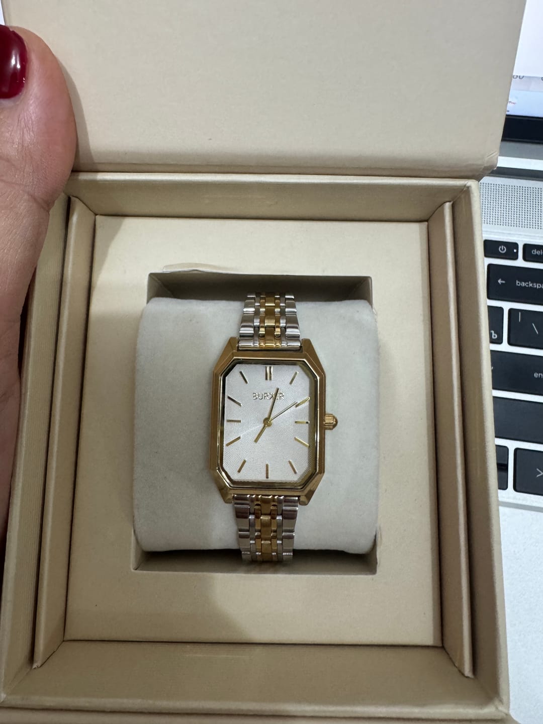 Customer photo review of Isabell Gold Silver