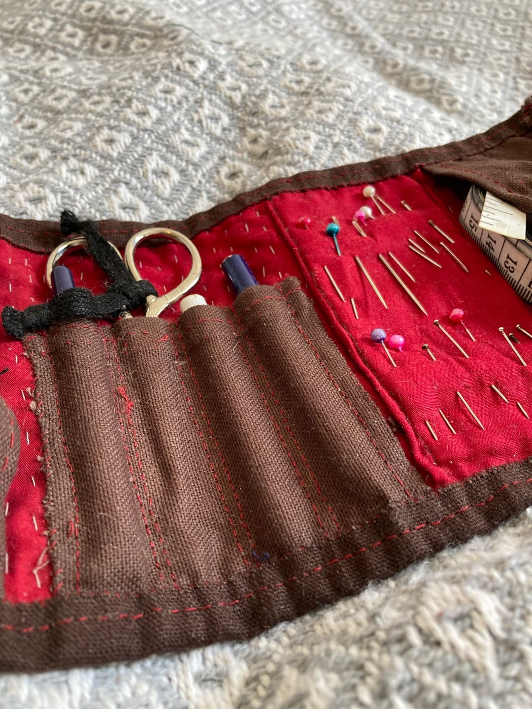 Customer photo review of Plain Rose & Hubble Cotton Poplin Fabric