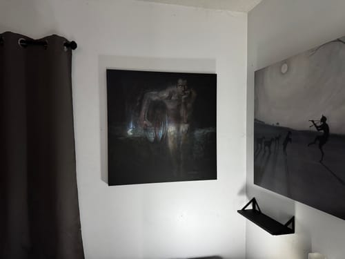 Customer photo review of Lucifer | Franz von Stuck | 1890