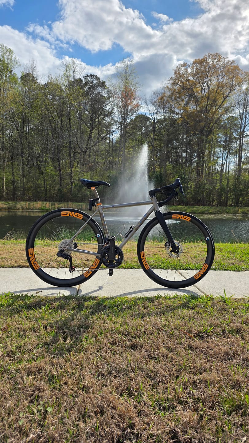 Customer photo review of Custom ENVE SES 3.4 Rim Decals