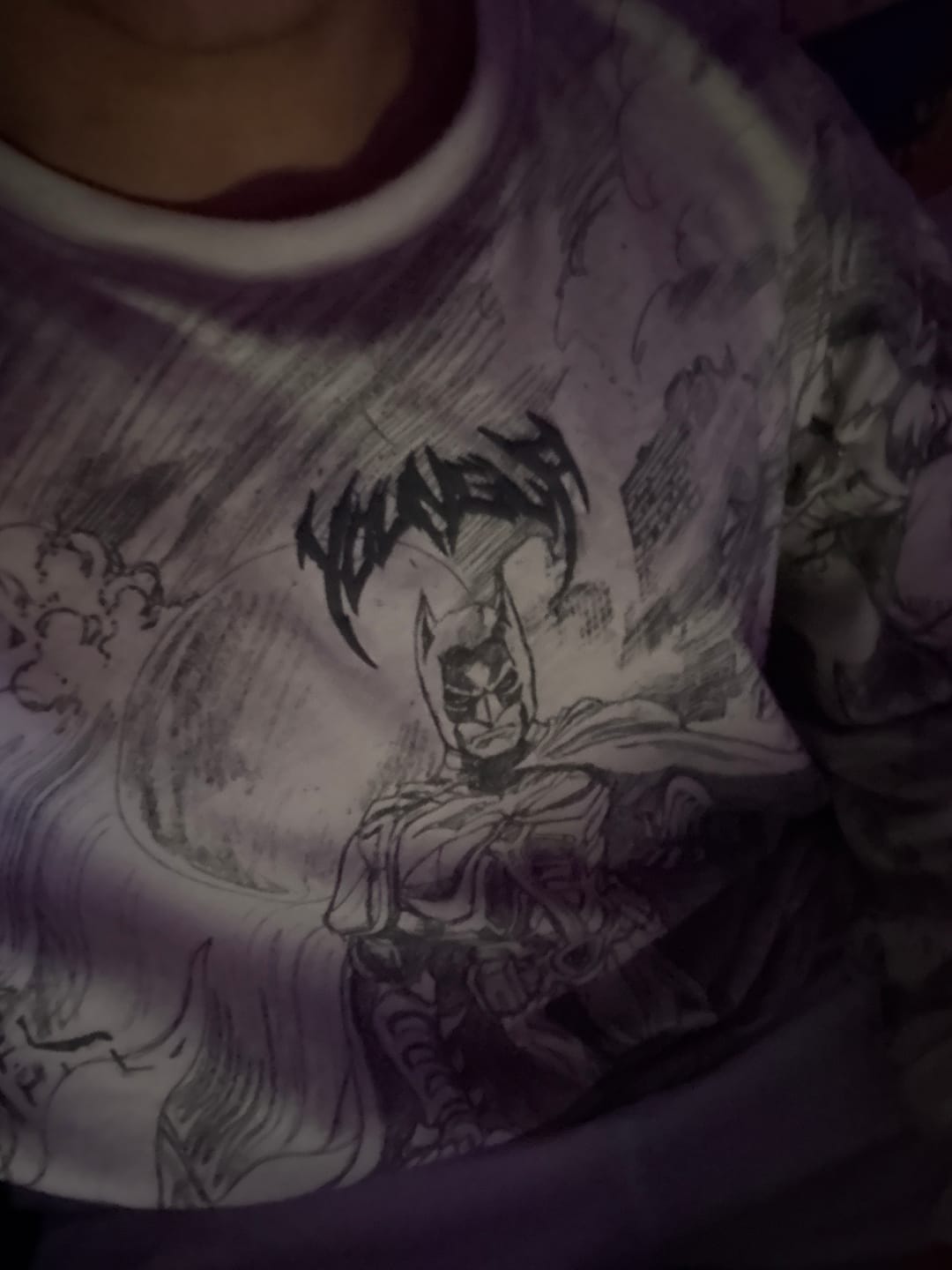 Customer photo review of 8002 - Batman Comic Longsleeves