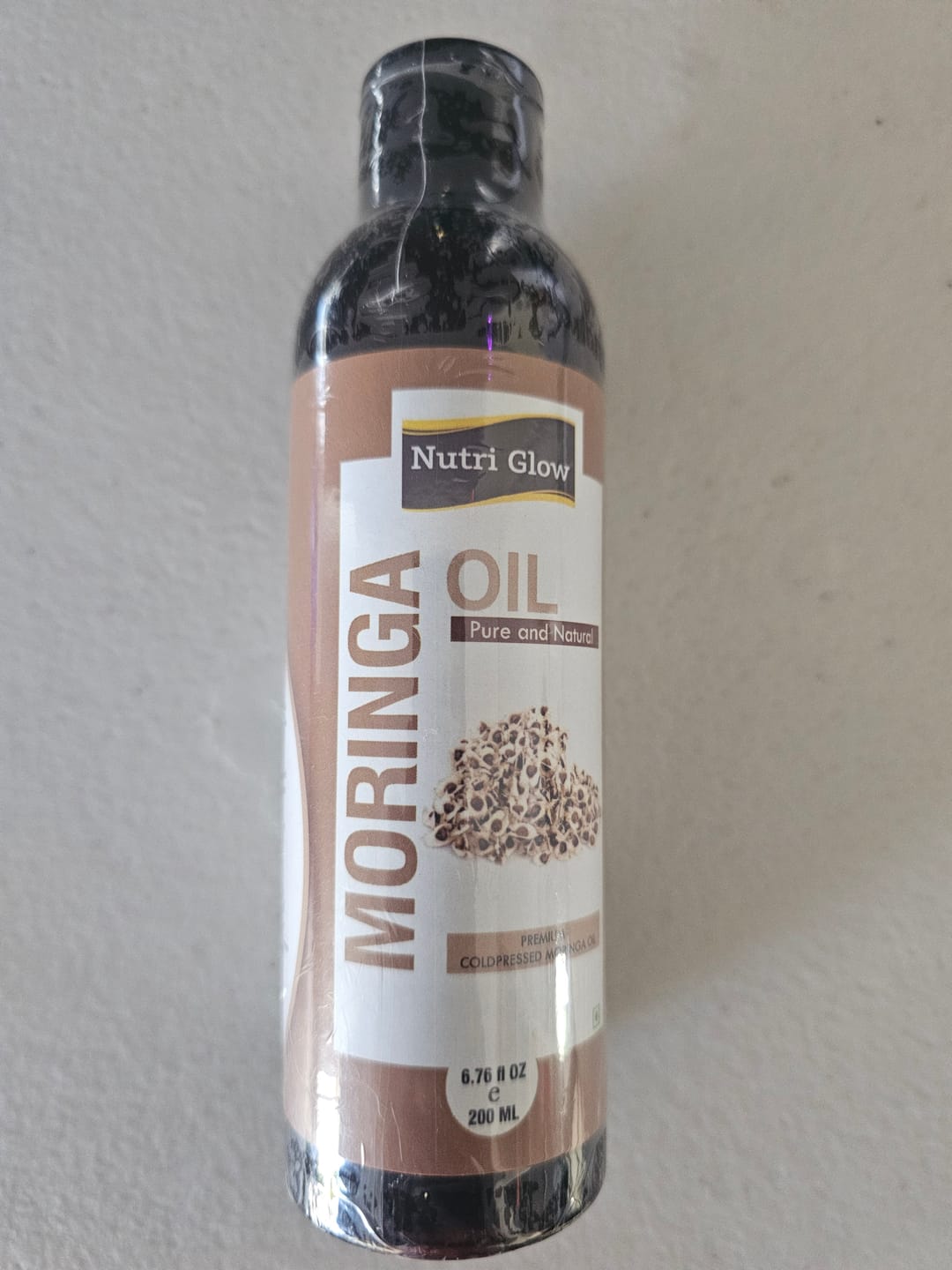 Customer photo review of Organic Moringa Oil for Anti-Aging and Skin Rejuvenation - 200ml