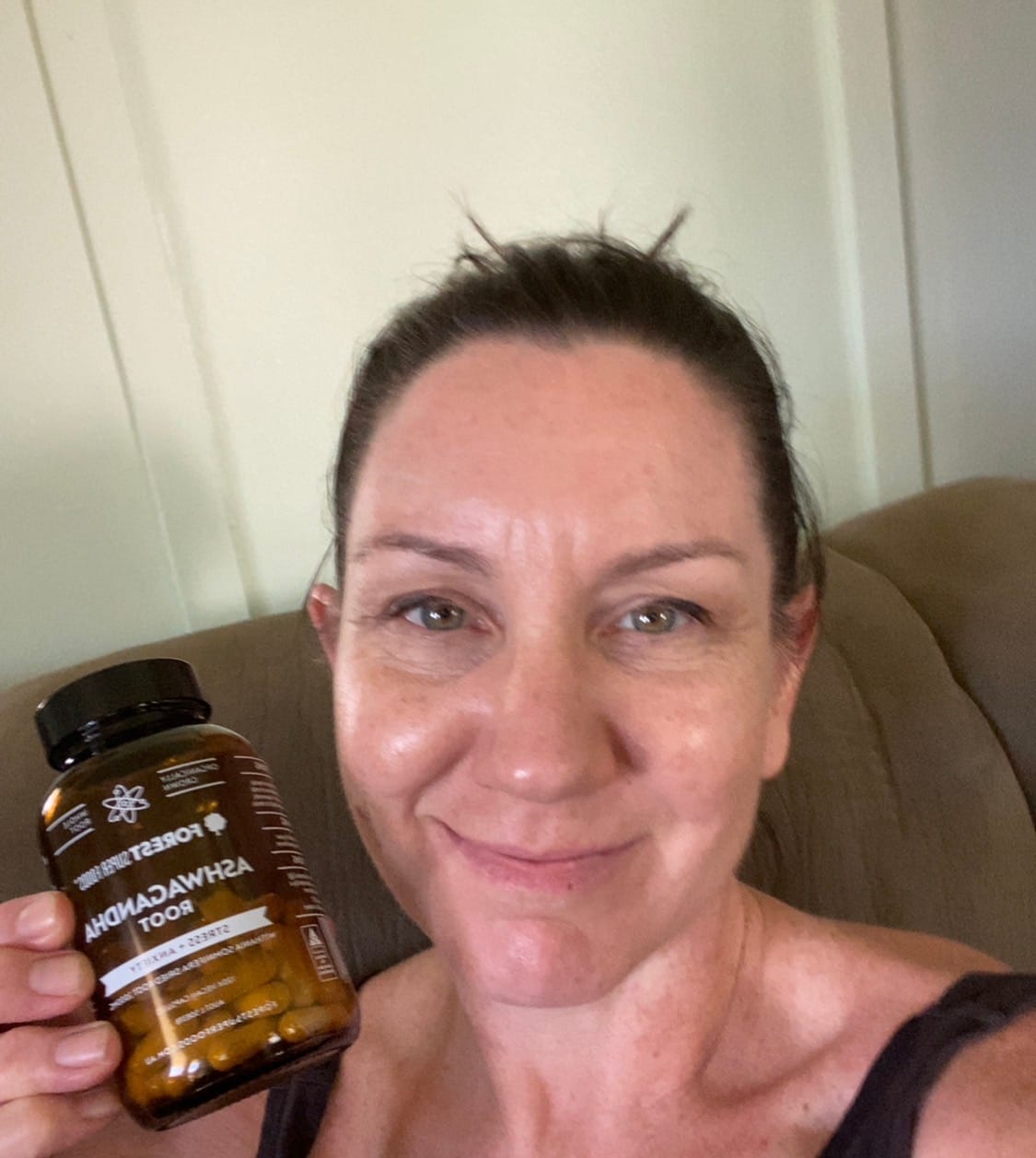 Customer photo review of Organic Ashwagandha Capsules