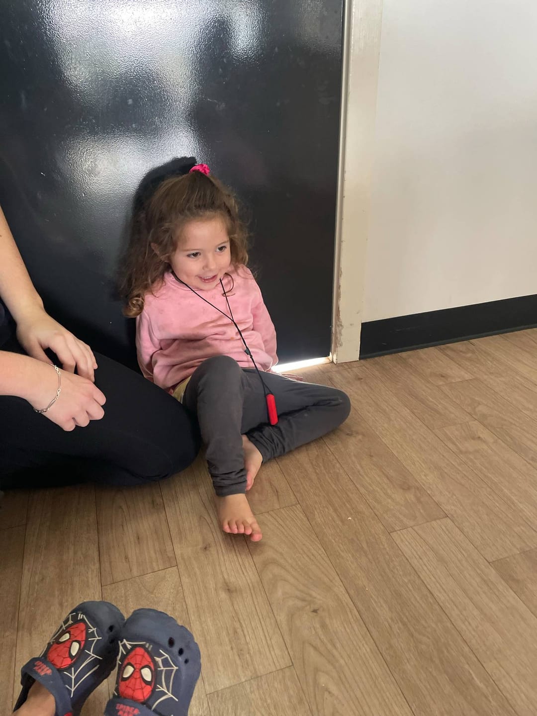 Customer photo review of Pillar Sensory Chew Necklace - Free Hygiene Case
