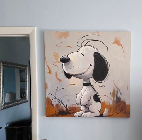 Customer review photo for Abstract Graffiti Art #GA092