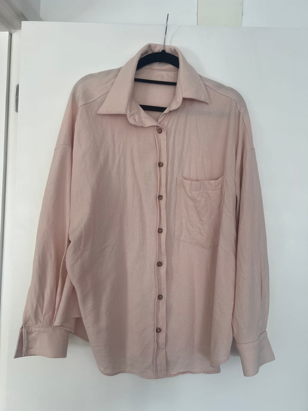 Customer photo review of Camisa Cupuaçu Rosa Claro
