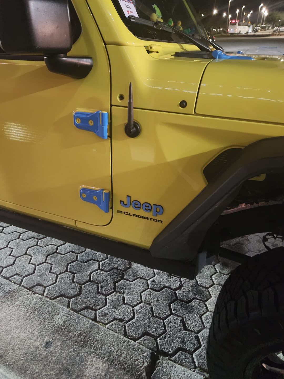Customer photo review of JEEP Gladiator Emblem Overlay Decal Set | Fits 2020+ Jeep Gladiator