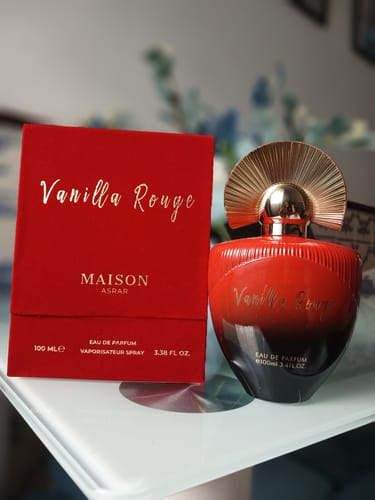 Customer photo review of PERFUME VANILLA ROUGE MAISON ASRAR - 100ML