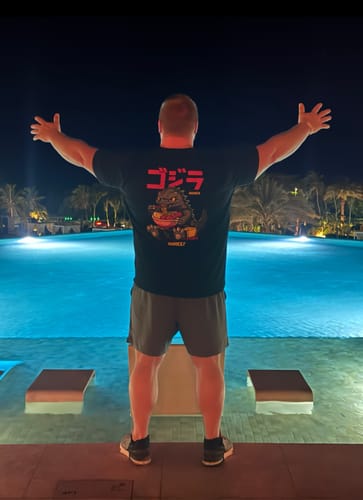 Customer photo review of RAMEN MONSTER TEE (LIMITED EDITION)