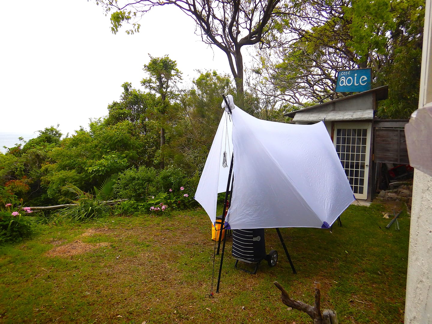 Customer photo review of Turtlebug Camper Hammock Stand