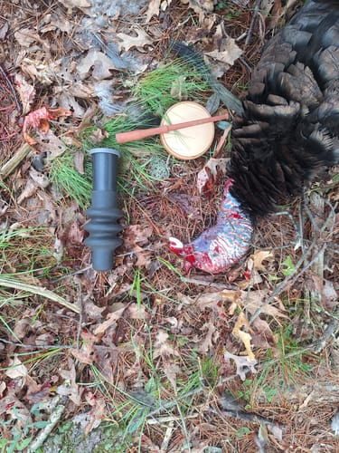 Customer photo review of Ceramic Over Glass All Weather Pot Call