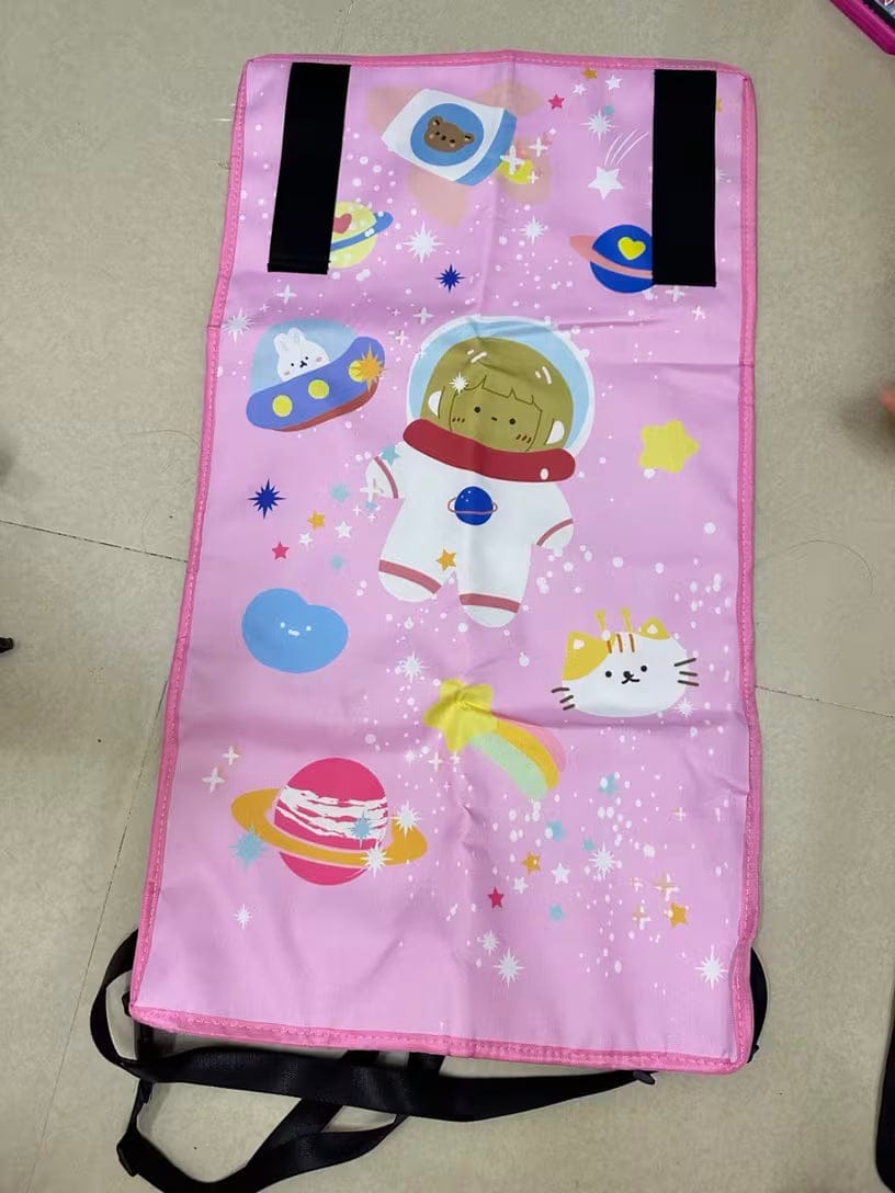 Customer photo review of Kinder Flugzeug Bett Reise | Aufblasbares Reisebett Kinder