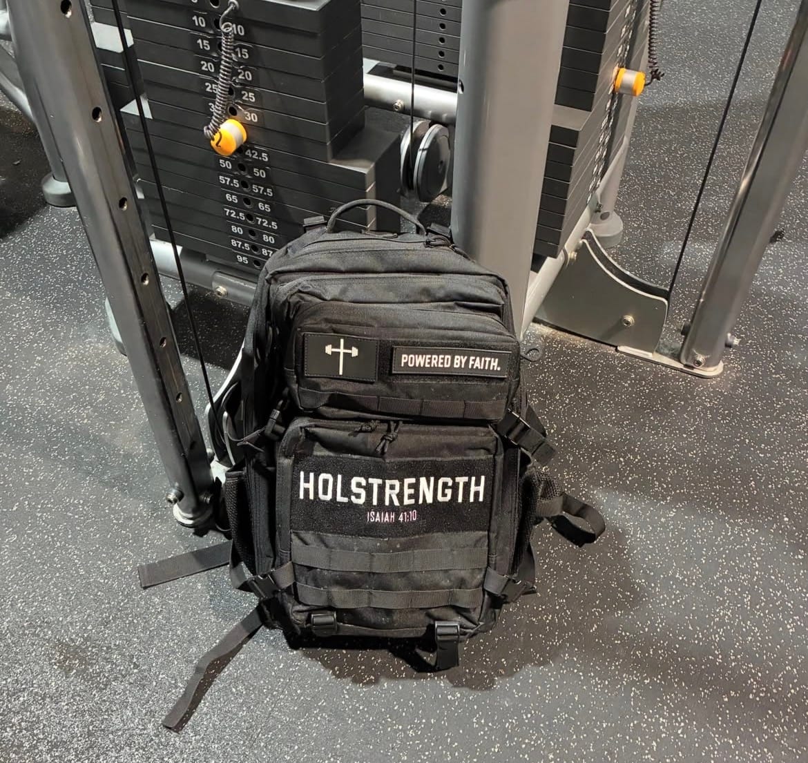 Customer photo review of HolStrength 45L Tactical Backpack