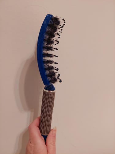 Customer photo review of Sensory Hairbrush Blue