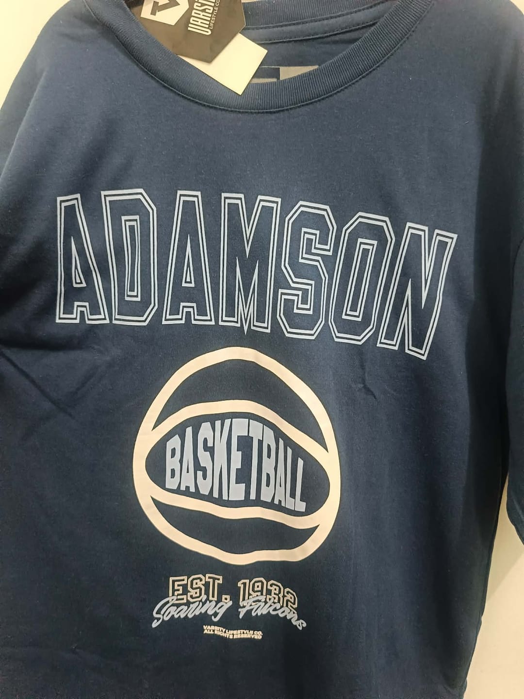 Customer photo review of ADAMSON Basketball T-Shirt