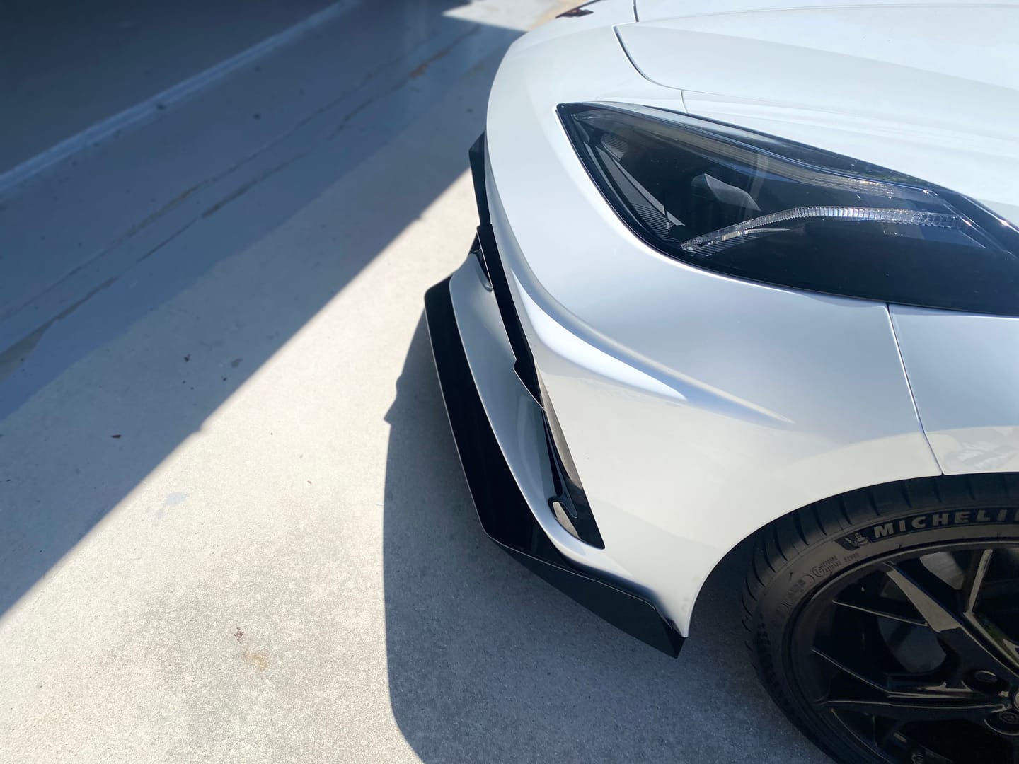 Customer photo review of Corvette C8 Front Splitter [5VM Package]