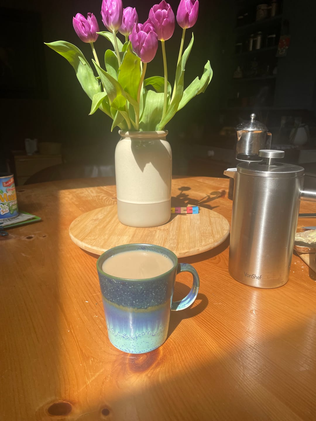 Customer photo review of Swiss Water Decaf Bold Bundle - 6 Strong Decaf Coffees - Strength 5