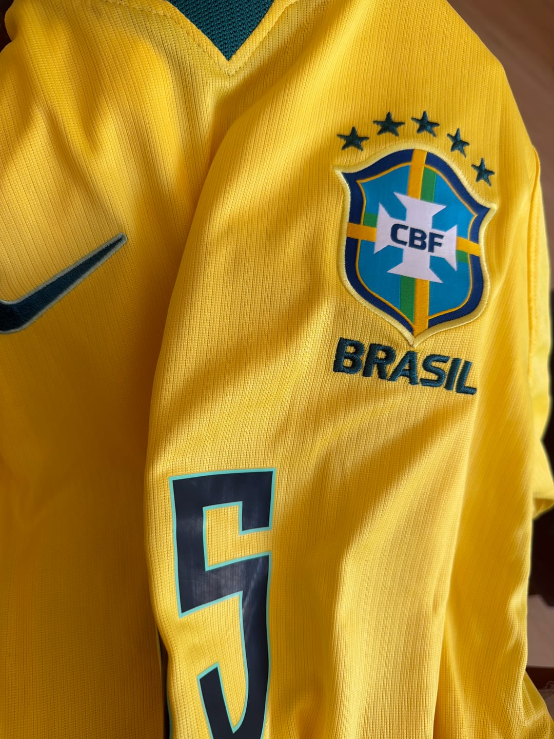 Customer photo review of Camisola Seleção Brasil I 26/27 - Versão Jogador