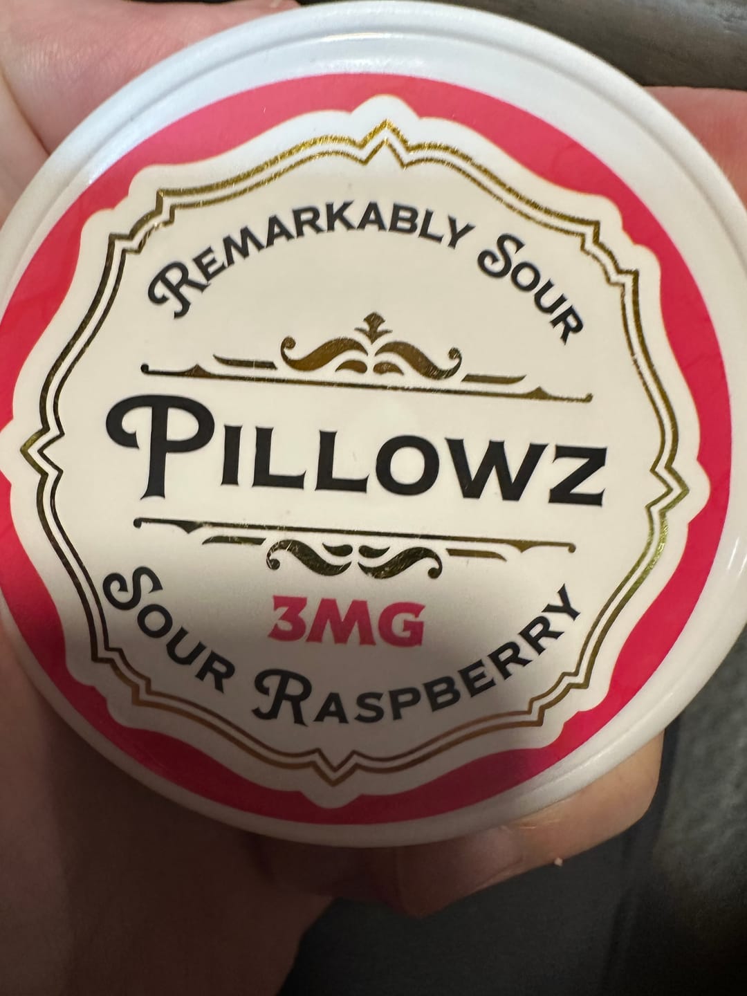 Customer photo review of Sour Raspberry
