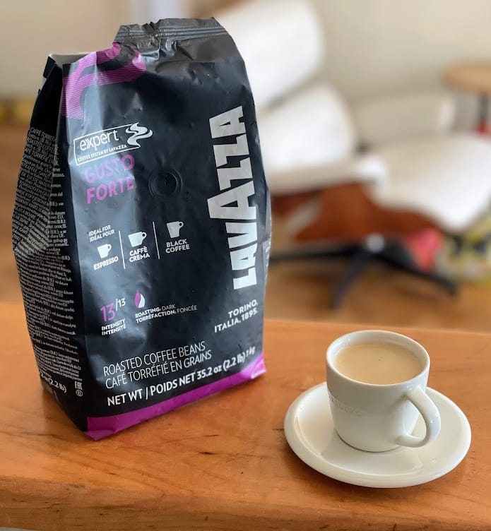 Customer photo review of Lavazza Gusto Forte 1 kg Grano Entero