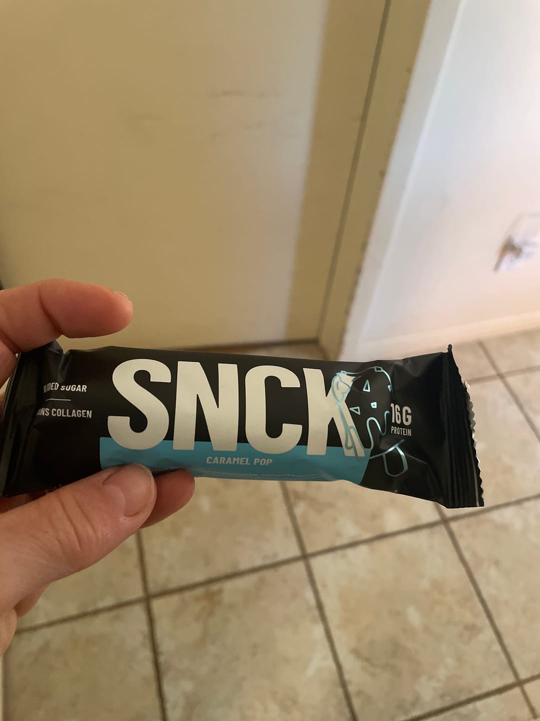 Customer photo review of Snck - Barre protéinée - 55g