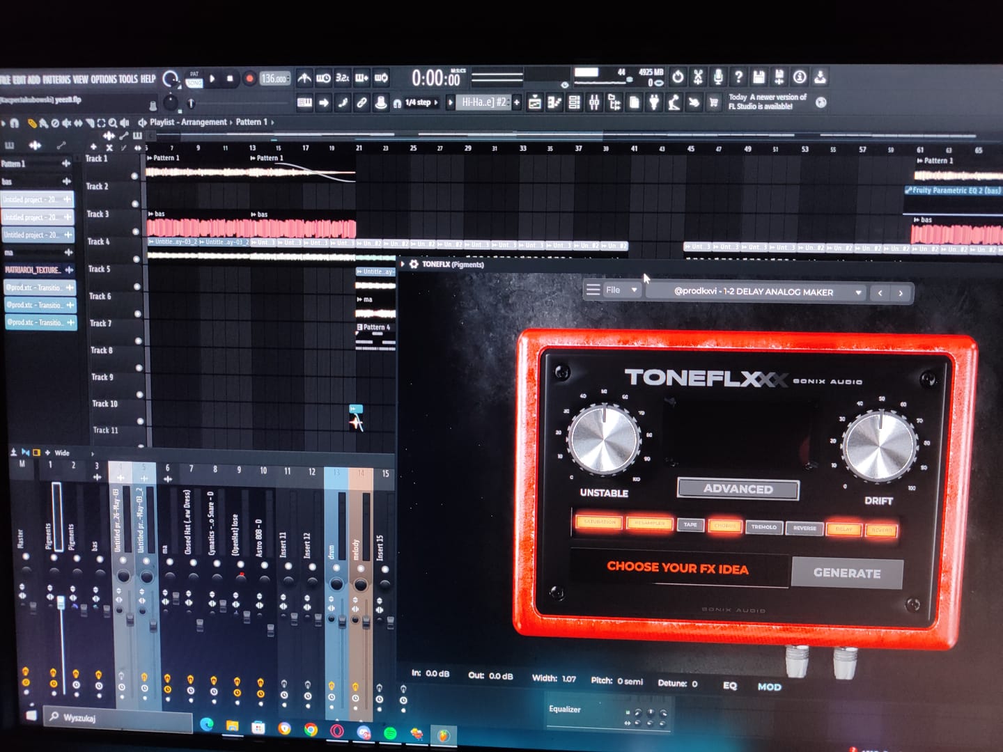 Customer photo review of TONEFLX - MULTI FX PEDALBOARD PLUGIN