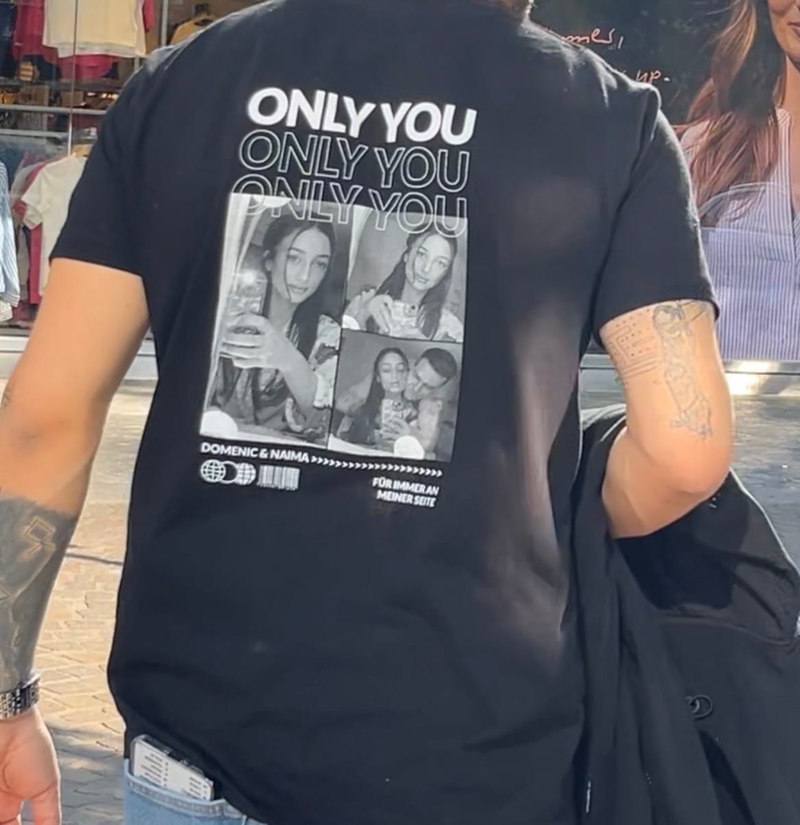 Customer photo review of T-Shirt - Only you - Collage