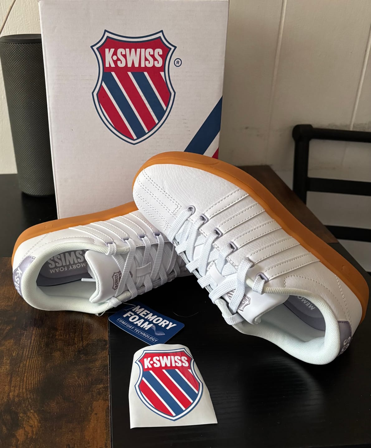 Customer photo review of 93629-140-M | COURT PRO II CMF SP | WHITE/LITE GUM/LILAC