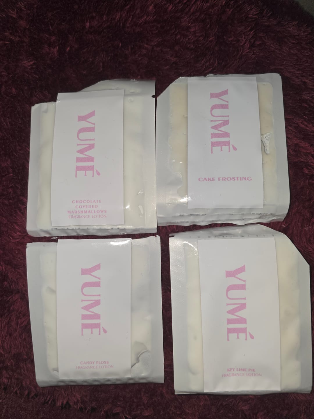 Customer photo review of FRAGRANCE LOTION DISCOVERY SET
