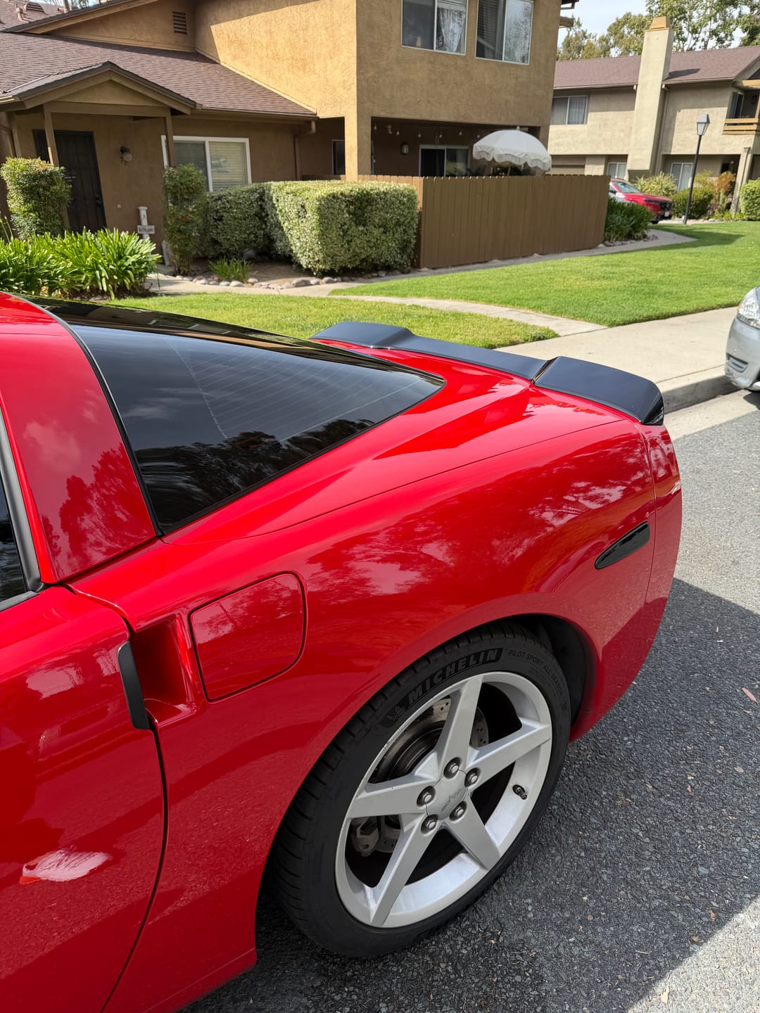 Customer photo review of Corvette C6 ZR1 Extended Rear Trunk Spoiler