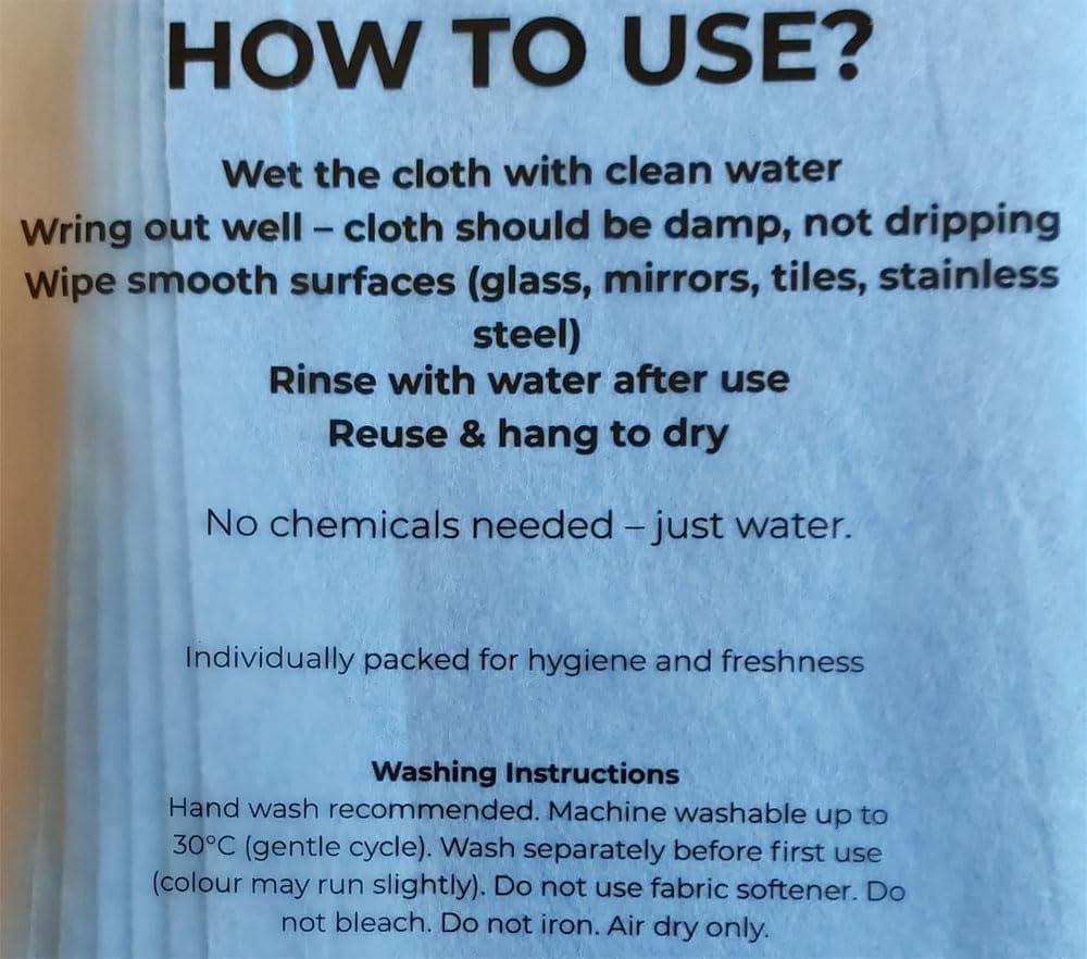 Customer photo review of MagicWipe® Magic Cleaning Cloth
