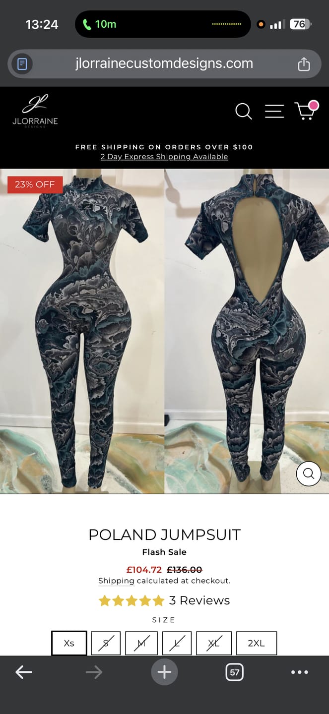 Customer photo review of Leila Jumpsuit