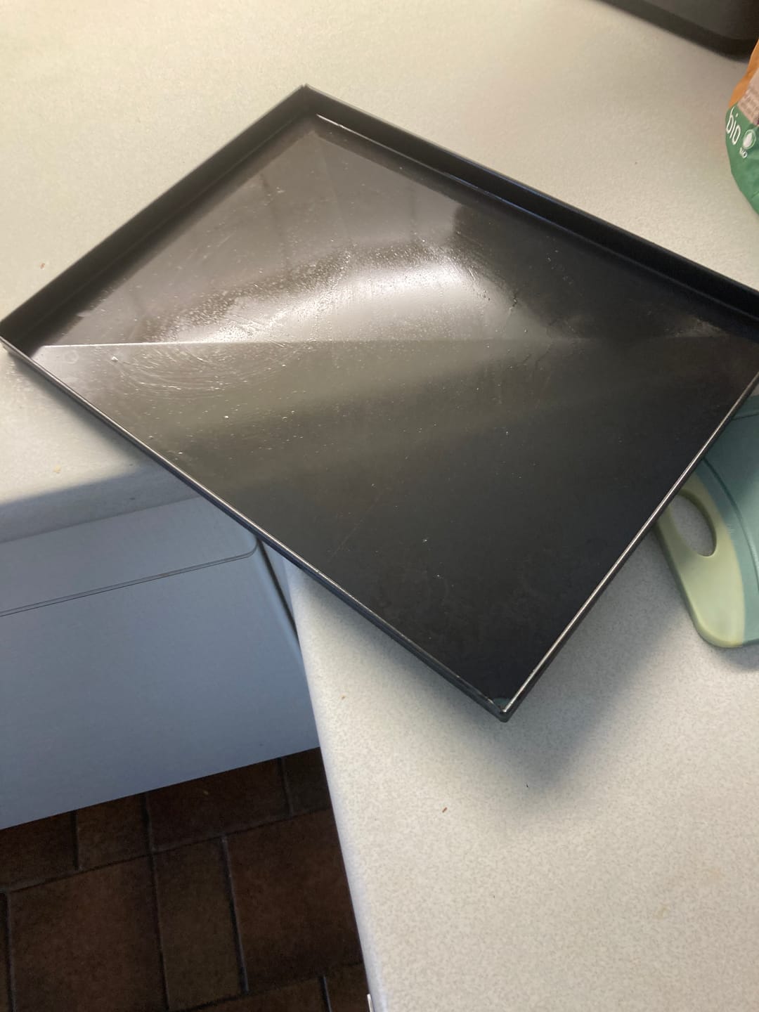 Customer photo review of Blaublech für Focaccia (Effeuno 30x40)