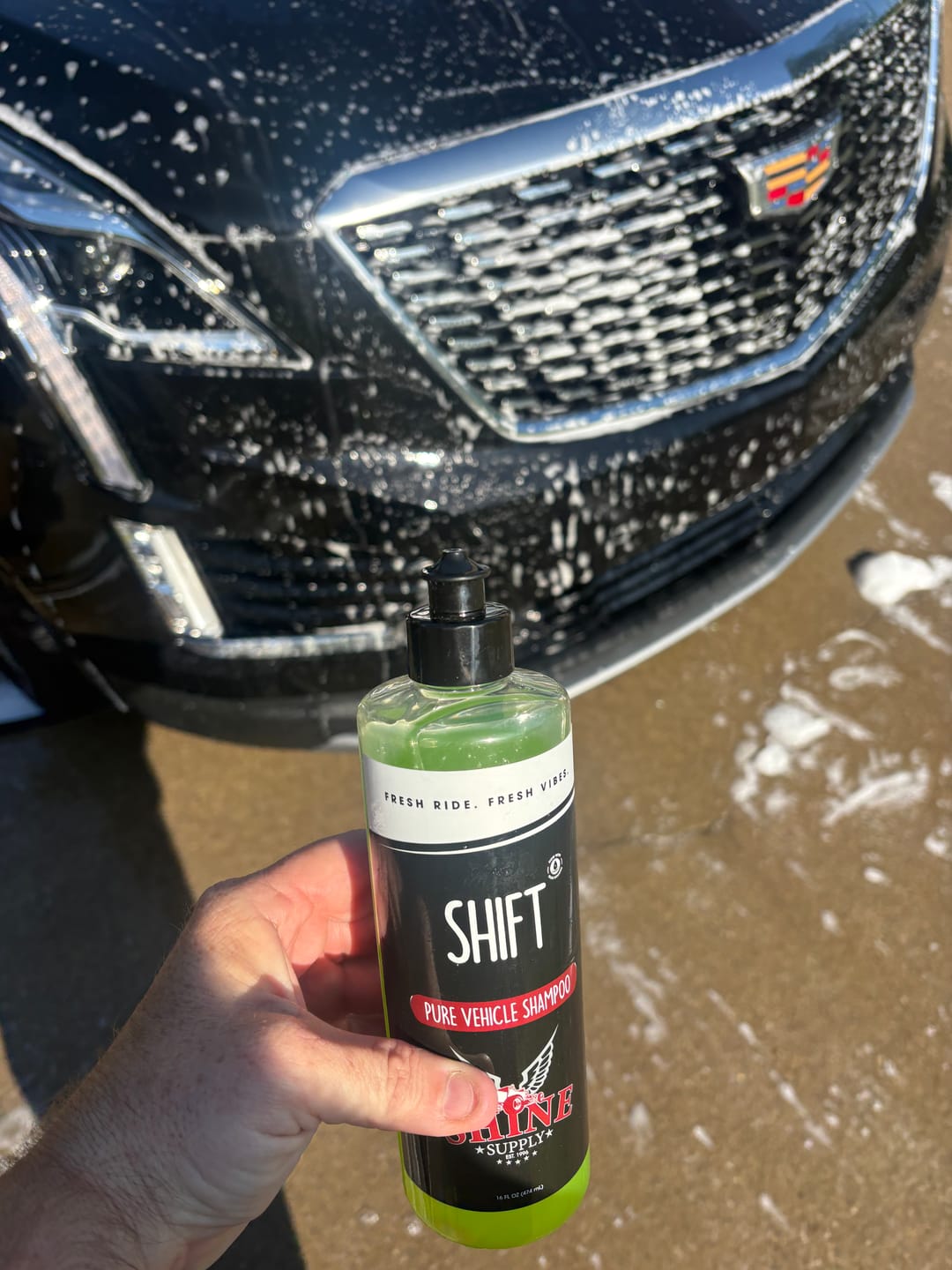 Customer photo review of Shift Soap - 16 oz.