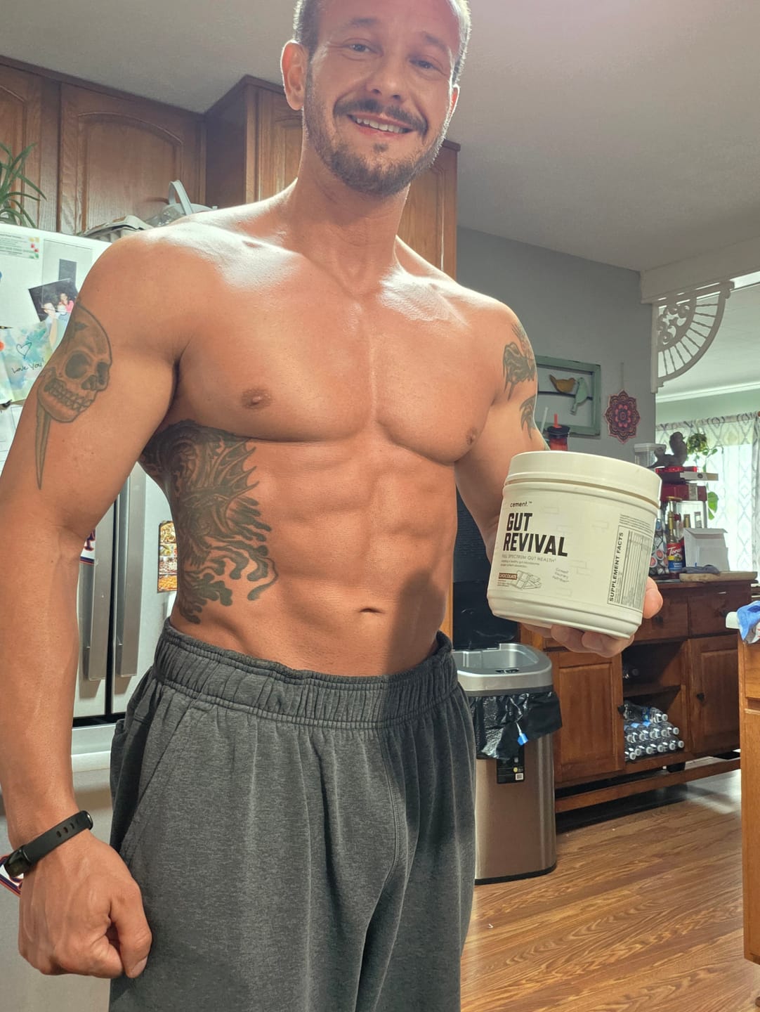 Customer photo review of Cement Factory GUT REVIVAL Gut Health Formula