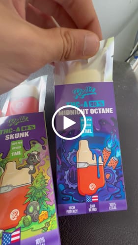 Customer video review of 1ML THCA VAPE