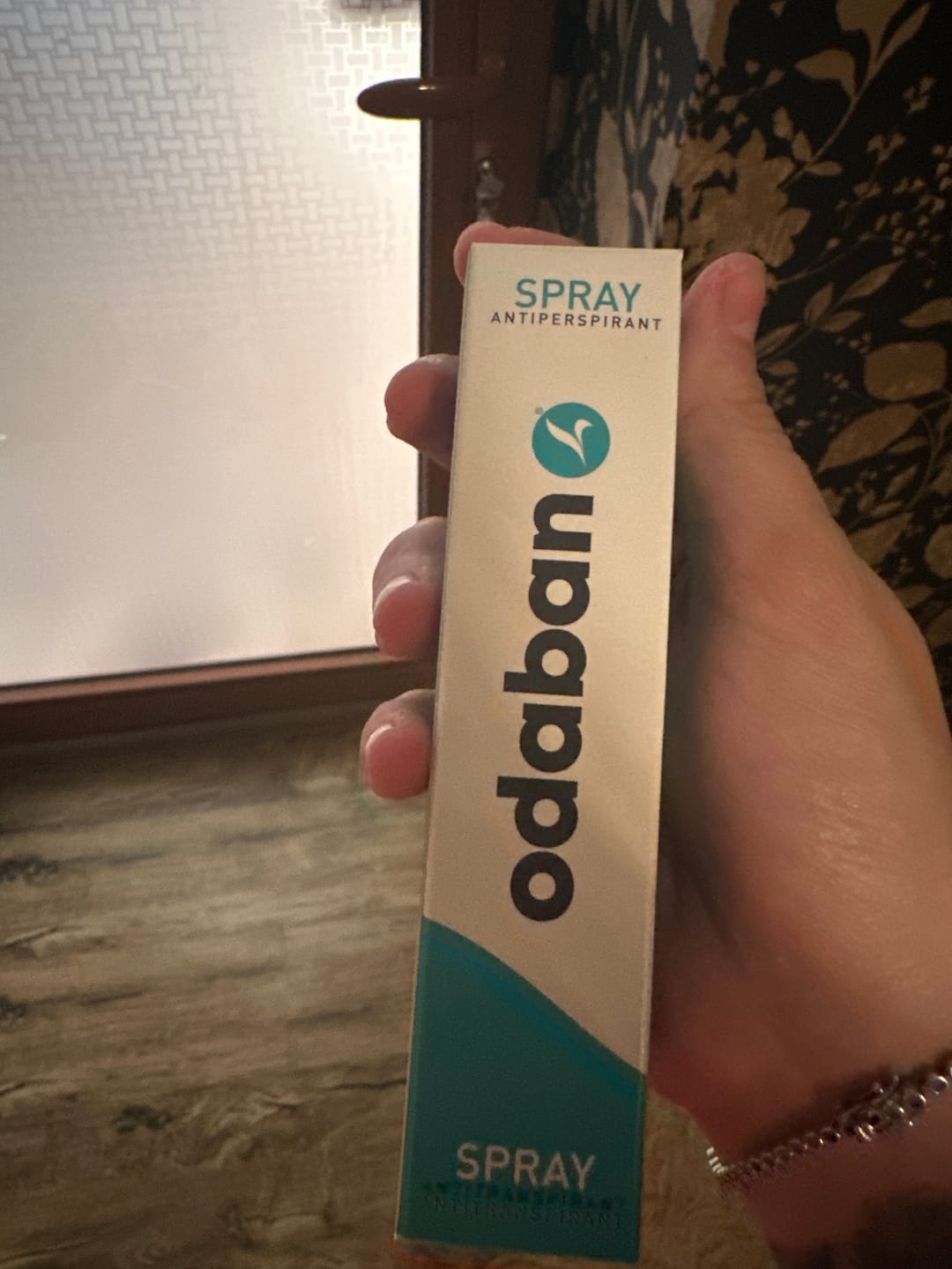 Customer photo review of odaban® Spray Antiperspirant