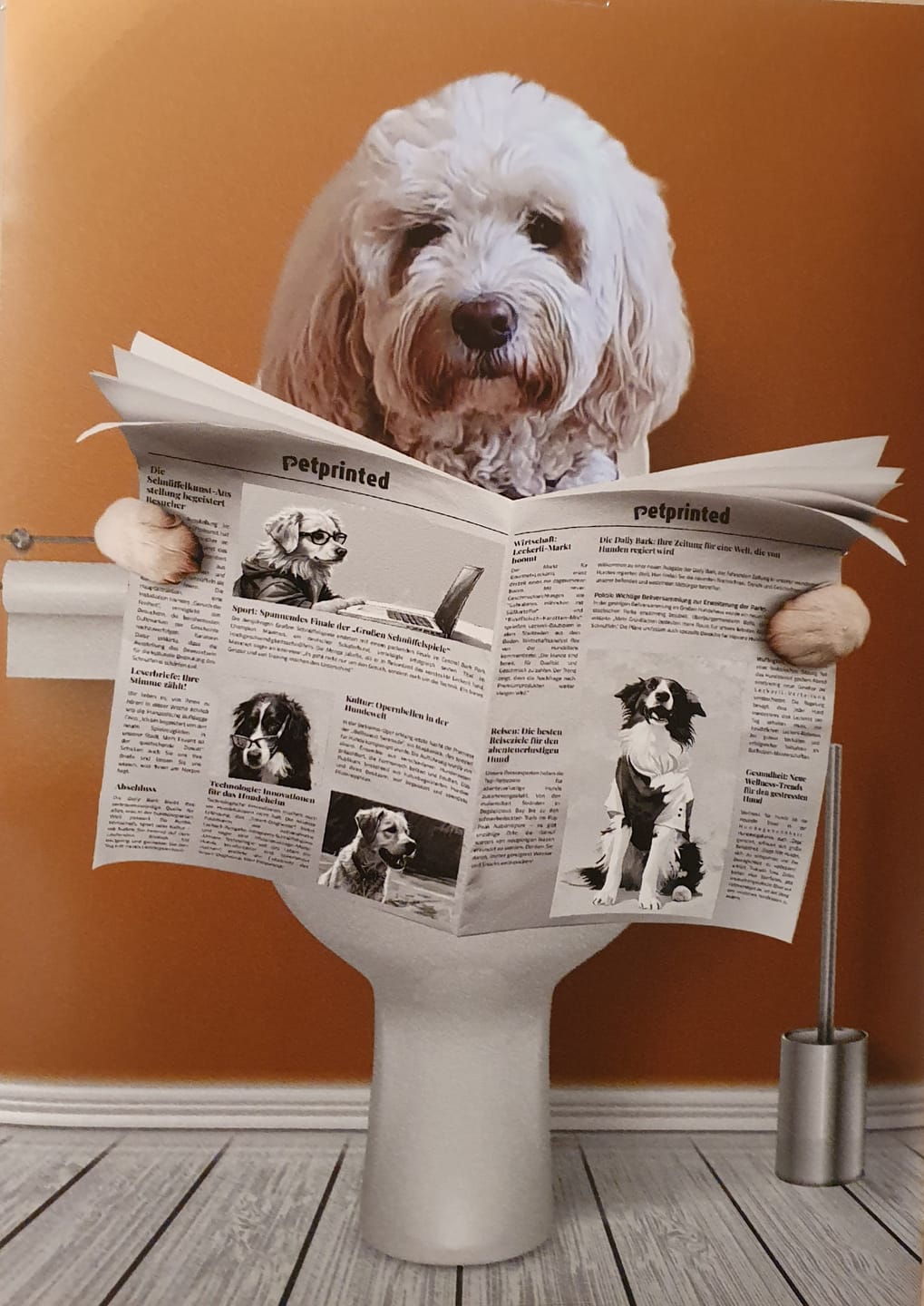 Customer photo review of Personalisiertes Poster - Wichtige Sitzung