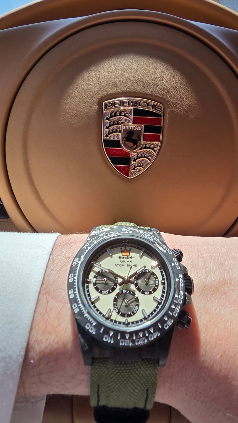 Customer photo review of VELOCIREX CARBON FIBER WATCH