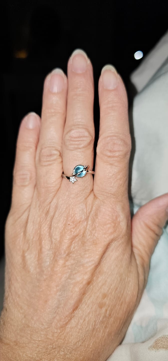 Customer photo review of Mondstein Ring - Mond & Stern