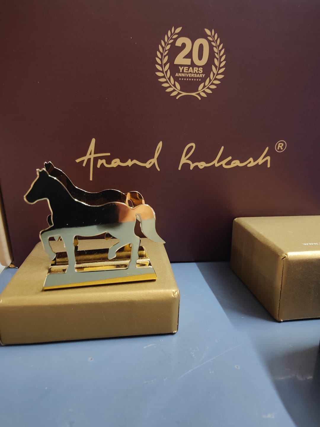 Customer photo review of Business Card Holder Horse