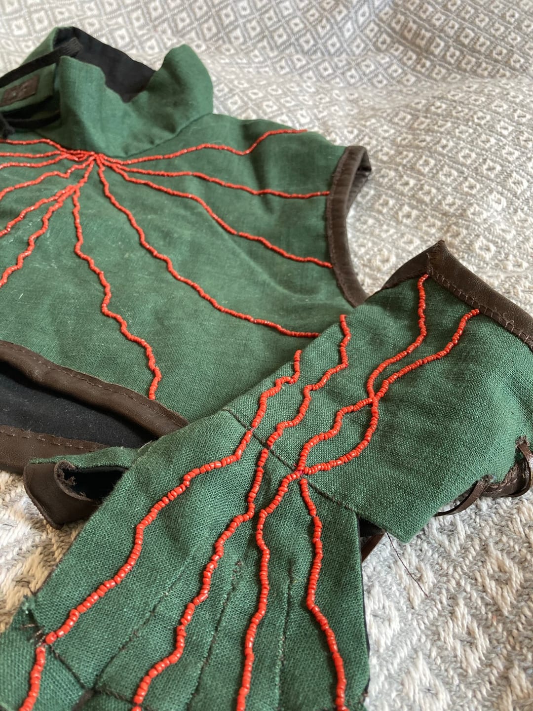 Customer photo review of Washed Linen Blend Fabric