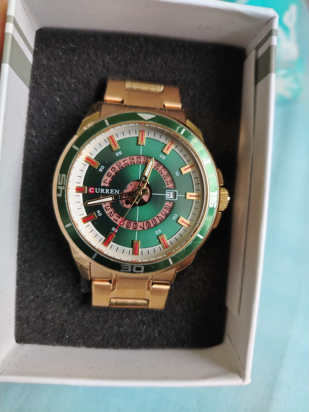 Customer photo review of Curren Tokyo® orologio uomo acciaio
