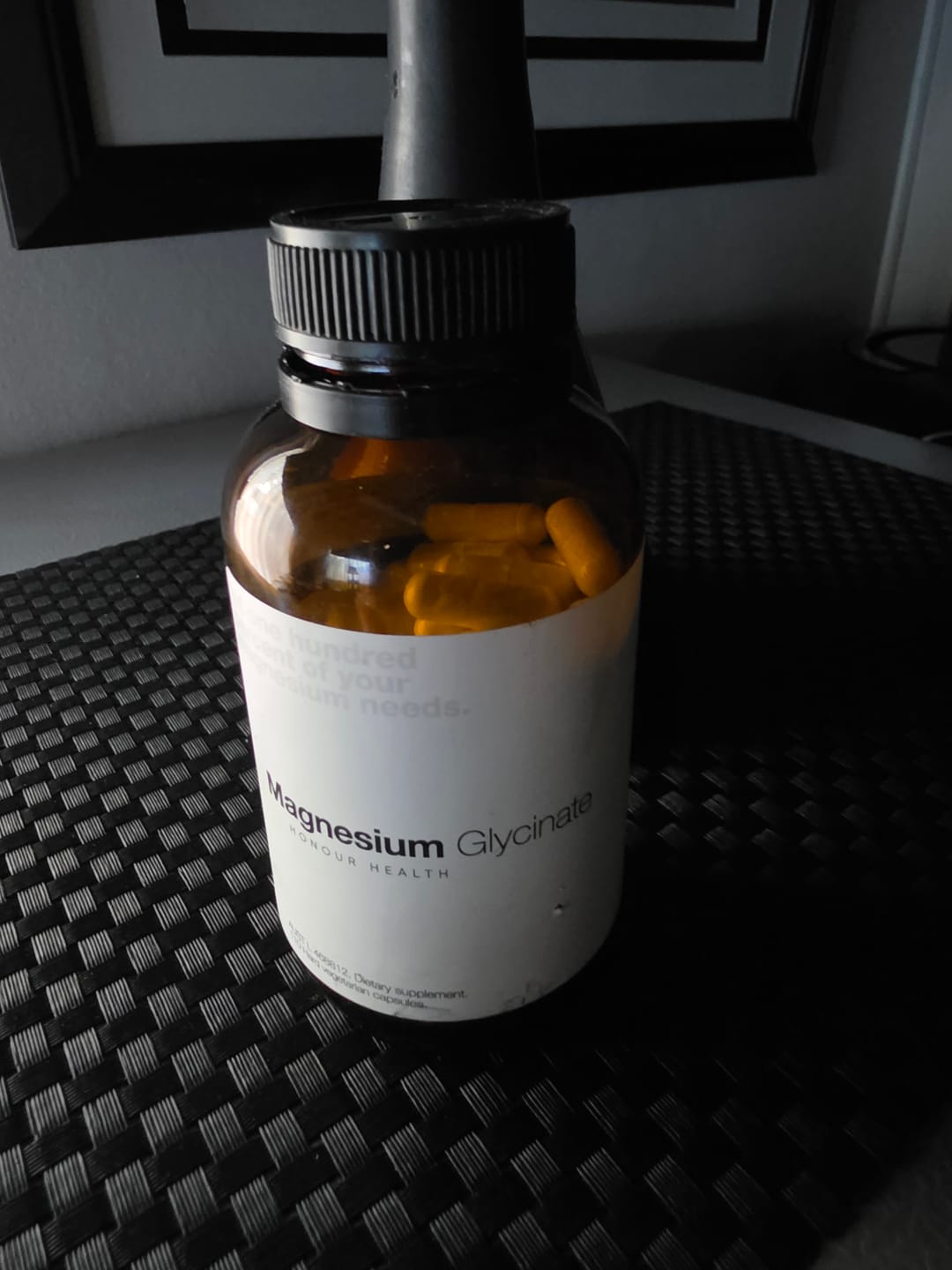 Customer photo review of Magnesium Glycinate (Pure & Unbuffered) - 110 Capsules