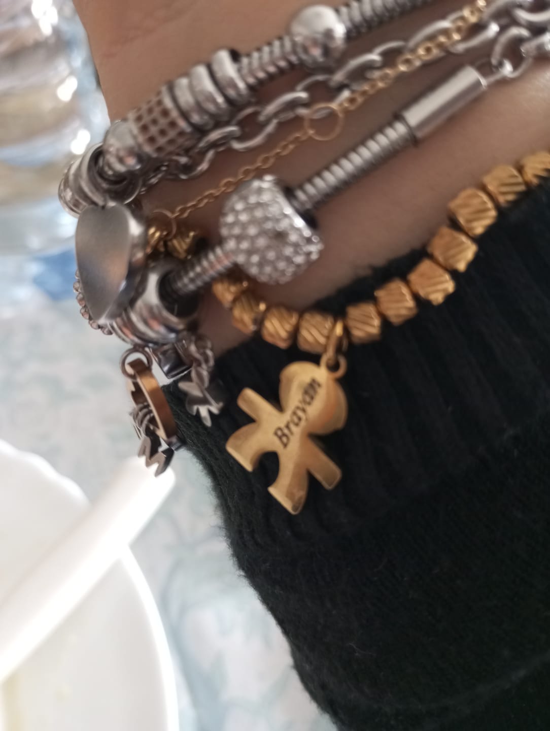 Customer photo review of Bracciale Personalizzato con Bambini ✦ Dodino